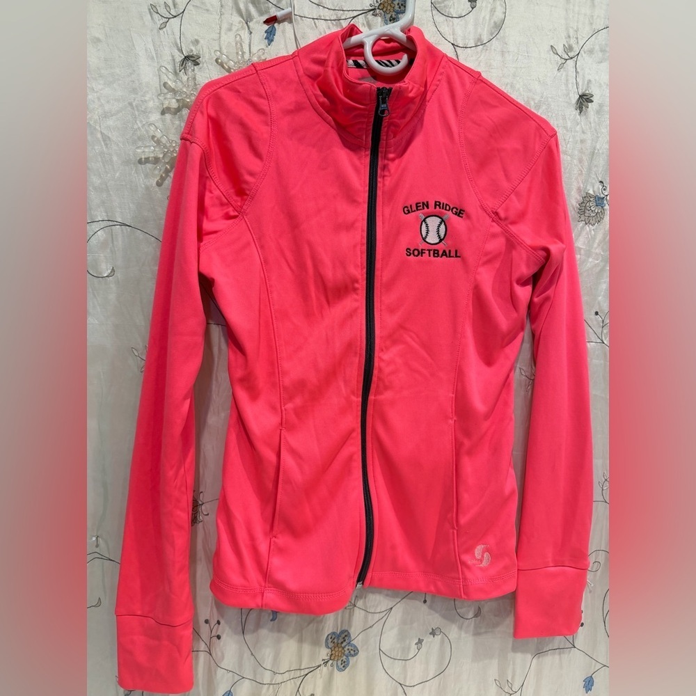 Soffe Women's Bright Pink Utility Jacket